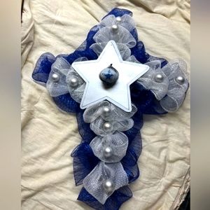 Cowboys Door Wreath 24x18
